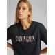 CALVIN KLEIN VARSITY CALVIN KLEIN BOXY TEE J20J225578 BEH-CK BLACK