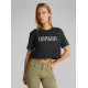 CALVIN KLEIN VARSITY CALVIN KLEIN BOXY TEE J20J225578 BEH-CK BLACK