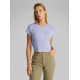 CALVIN KLEIN MONOGRAM BABY TEE LV047AB802 VHP-SWEET LAVENDER 