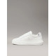 CALVIN KLEIN CHUNKY CUPSOLE LOW MG YW0YW01769 0LI-BRIGHT WHITE/SILVER 