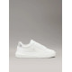 CALVIN KLEIN CHUNKY CUPSOLE LOW MG YW0YW01769 0LI-BRIGHT WHITE/SILVER 