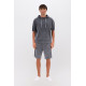DIRTY LAUNDRY WAFFLE SWEATBERMUDA DLMSB000086 VINTAGE GREY