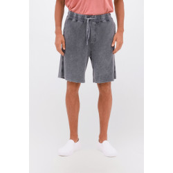 DIRTY LAUNDRY WAFFLE SWEATBERMUDA DLMSB000086 VINTAGE GREY