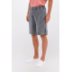 DIRTY LAUNDRY WAFFLE SWEATBERMUDA DLMSB000086 VINTAGE GREY