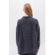 DIRTY LAUNDRY RELAXED SHIRT WITH RAW EDGES DLWS000024 VINTAGE BLUE