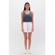 DIRTY LAUNDRY WAFFLE SWEATBERMUDA DLWSB000031 WHITE 