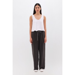 DIRTY LAUNDRY TERRY TOWEL TOP DLWTT000007 WHITE