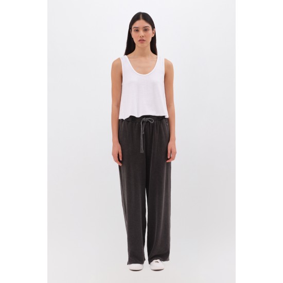 DIRTY LAUNDRY TERRY TOWEL TOP DLWTT000007 WHITE