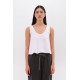 DIRTY LAUNDRY TERRY TOWEL TOP DLWTT000007 WHITE