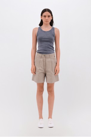 DIRTY LAUNDRY RIB TANK TOP DLWTT000009 VINTAGE GREY