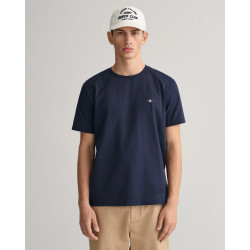 GANT REG SHIELD SS T-SHIRT 2003184 433-EVENING BLUE