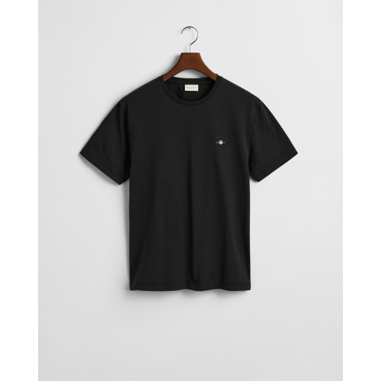 GANT REG SHIELD SS T-SHIRT 2003184 005-BLACK