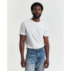 GANT REG SHIELD SS T-SHIRT 2003184 110-WHITE