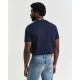 GANT PRINTED GRAPHIC SS T-SHIRT 2044017 433-EVENING BLUE