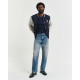 GANT PRINTED GRAPHIC SS T-SHIRT 2044017 433-EVENING BLUE