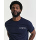 GANT PRINTED GRAPHIC SS T-SHIRT 2044017 433-EVENING BLUE