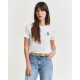 GANT REG ARCHIVE SHIELD SS T-SHIRT 4200277 110-WHITE