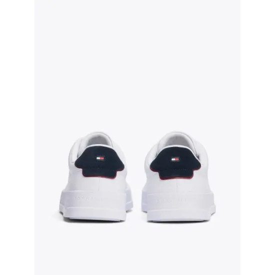 TOMMY HILFIGER TH COURT LTH DETAIL ESS FM0FM05367 0LD-WHITE/DESERT SKY 
