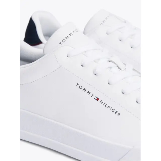 TOMMY HILFIGER TH COURT LTH DETAIL ESS FM0FM05367 0LD-WHITE/DESERT SKY 