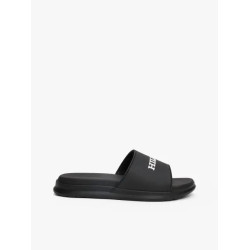TOMMY HILFIGER DUAL DENSITY HILFIGER POOL SLIDE FM0FM05430 BDS-BLACK
