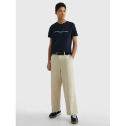 TOMMY HILFIGER CORE LOGO TEE MW0MW11465 403-SKY CAPTAIN