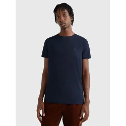 TOMMY HILFIGER CORE STRETCH SLIM C-NECK TEE MW0MW27539 DW5-DESERT SKY