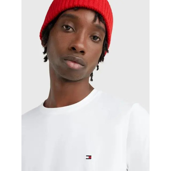 TOMMY HILFIGER CORE STRETCH SLIM C-NECK TEE MW0MW27539 YBR-WHITE