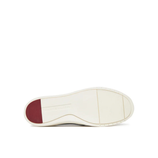 TOMMY HILFIGER MODERN LIGHT HYBRID SUEDE BOAT S FM0FM05352 DW5-DESERT SKY
