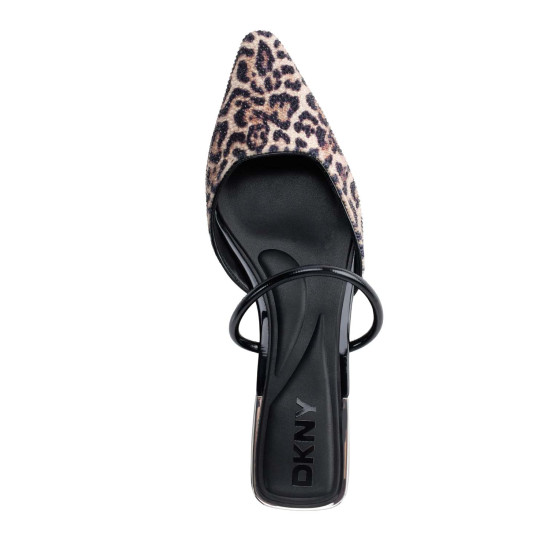 DKNY CABBI MULE Κ1530296 AP71-NATURAL/BLACK 
