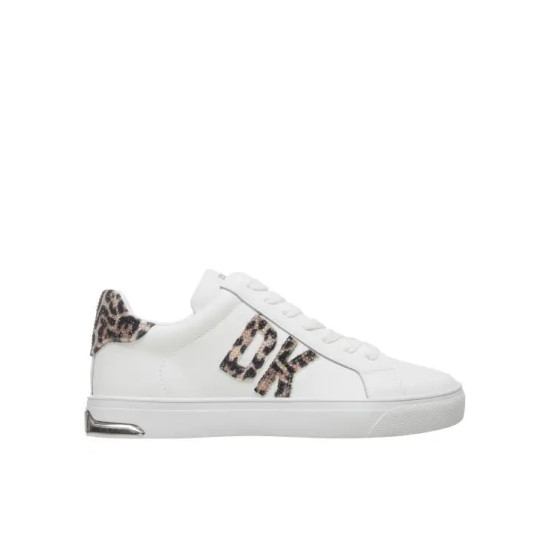 DKNY ABENI SNEAKERS K1577471 91AP-BRIGHT WHITE/NATURAL 
