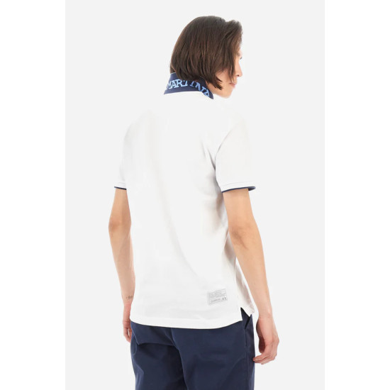 LA MARTINA MAN SS PIQUE POLO CCMP01 00001-OPTIC WHITE 