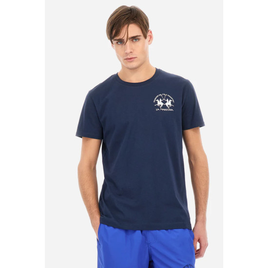 LA MARTINA MAN T-SHIRT JERSEY MAR009 07017-NAVY
