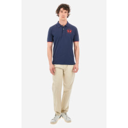 LA MARTINA MAN SS PIQUE POLO CCMP01 07017-NAVY 