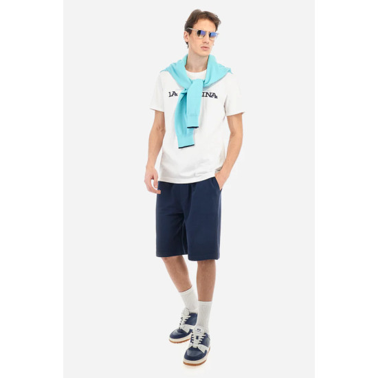 LA MARTINA MAN T-SHIRT JERSEY MAR304 00001-OPTIC WHITE 