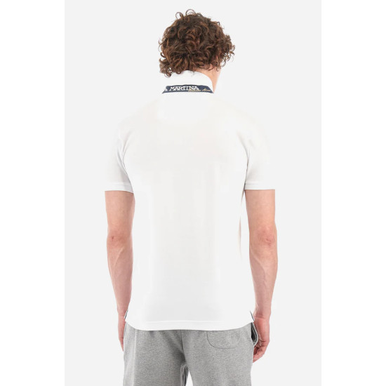 LA MARTINA MAN SS PIQUE POLO CCMP02 00001-OPTIC WHITE