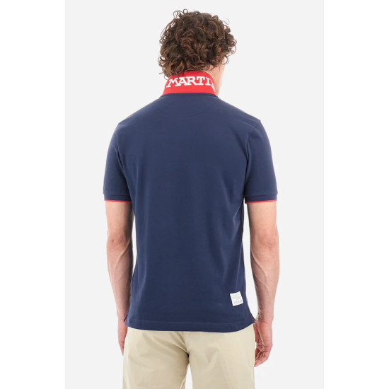 LA MARTINA MAN SS PIQUE POLO CCMP01 07017-NAVY 