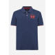 LA MARTINA MAN SS PIQUE POLO CCMP01 07017-NAVY 