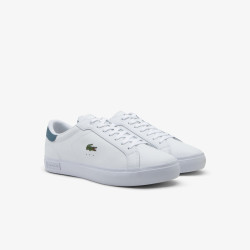 LACOSTE POWERCOURT SNEAKERS 49SMA0081 080-WHT/BLU 