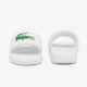 LACOSTE SLIDES 749CFA0022 082-WHT/GRN 