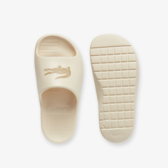 LACOSTE SLIDES 749CFA0025 53S-OFF WHT/TAN
