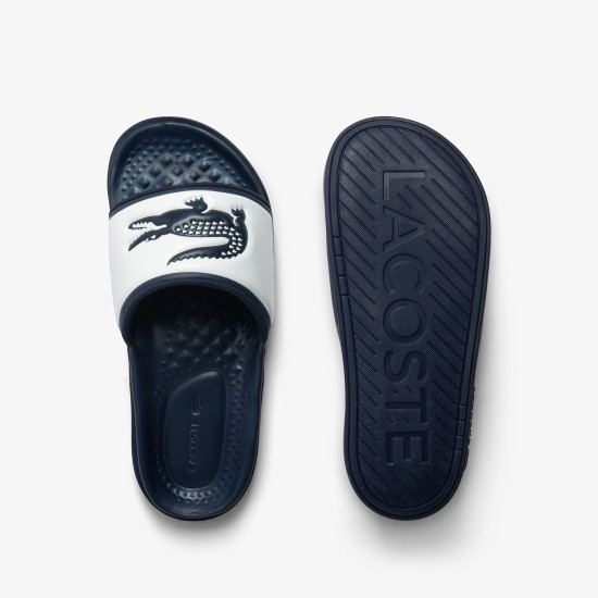LACOSTE SLIDES 749CMA0034 092-NVY/WHT