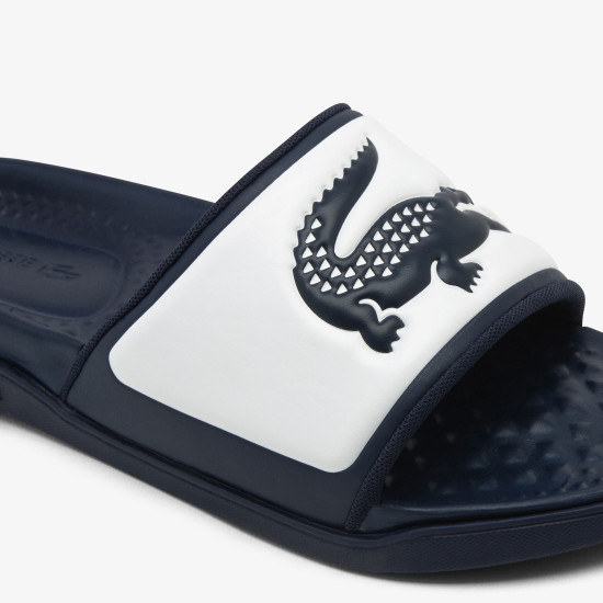 LACOSTE SLIDES 749CMA0034 092-NVY/WHT