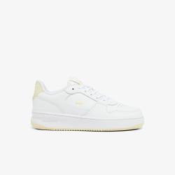 LACOSTE L001 SET COURT SNEAKERS 49SFA0045 2H8-WHT/LT YLW