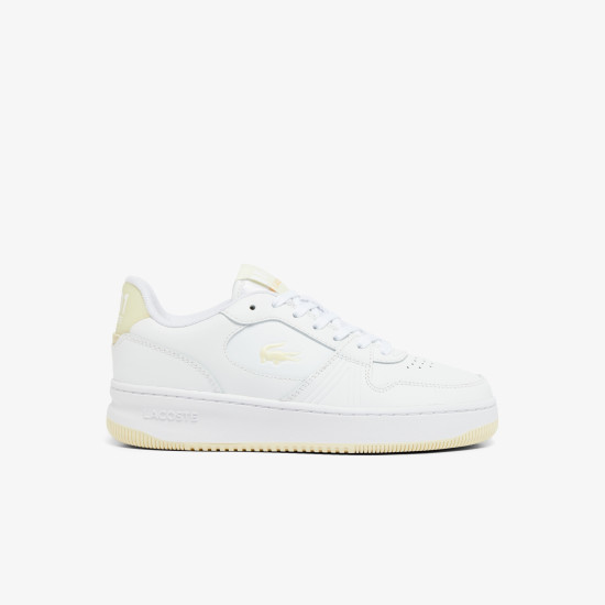 LACOSTE L001 SET COURT SNEAKERS 49SFA0045 2H8-WHT/LT YLW