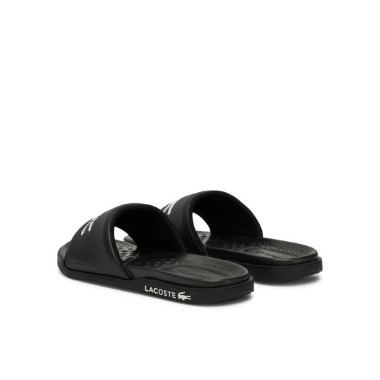 LACOSTE SLIDES 749CMA0038 312-BLK/WHT