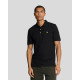 LYLE & SCOTT PLAIN POLO SHIRT SP400VOG Z865-JET BLACK