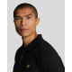 LYLE & SCOTT PLAIN POLO SHIRT SP400VOG Z865-JET BLACK