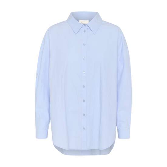 MY ESSENTIAL WARDROBE SUNNA BOXY SHIRT 10705021 153915-KENTUCKY BLUE 