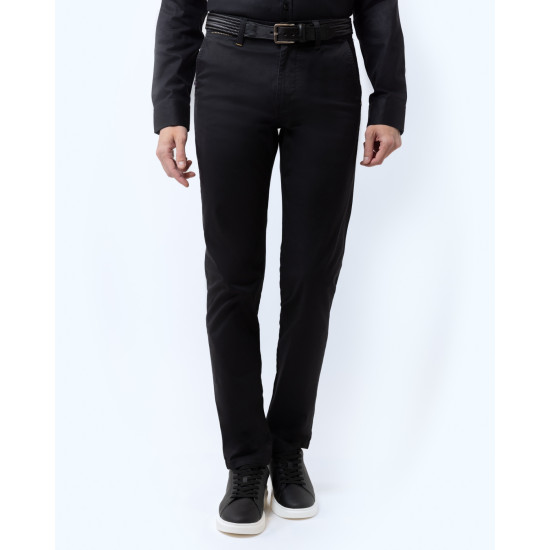 THE BOSTONIANS SATIN GABARDINE CHINOS 3CN07187963 B031BL-BLACK