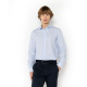 THE BOSTONIANS CHESTER POPLINE SHIRT 3ANCH8577 B176SK-SKY BLUE